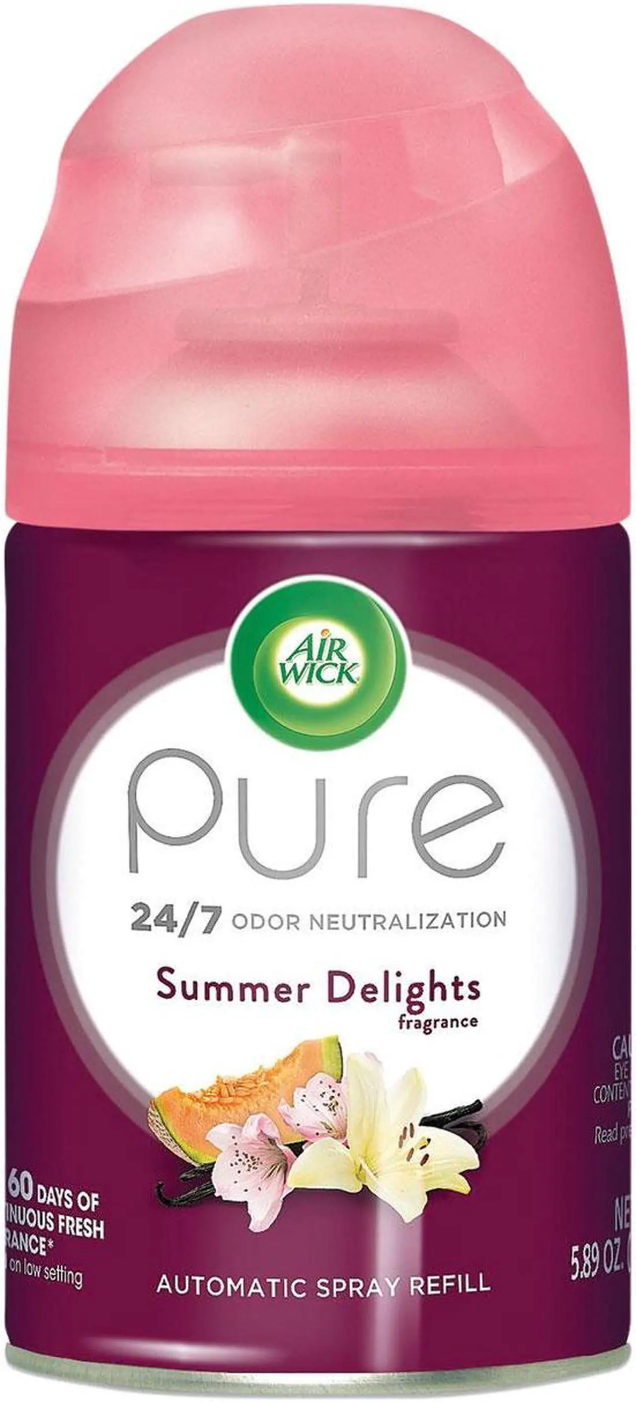 Alt view image 15 of 16 - Air Wick Freshmatic Life Scents Ultra Refill Summer Delights 6.17 oz Aerosol 91101EA
