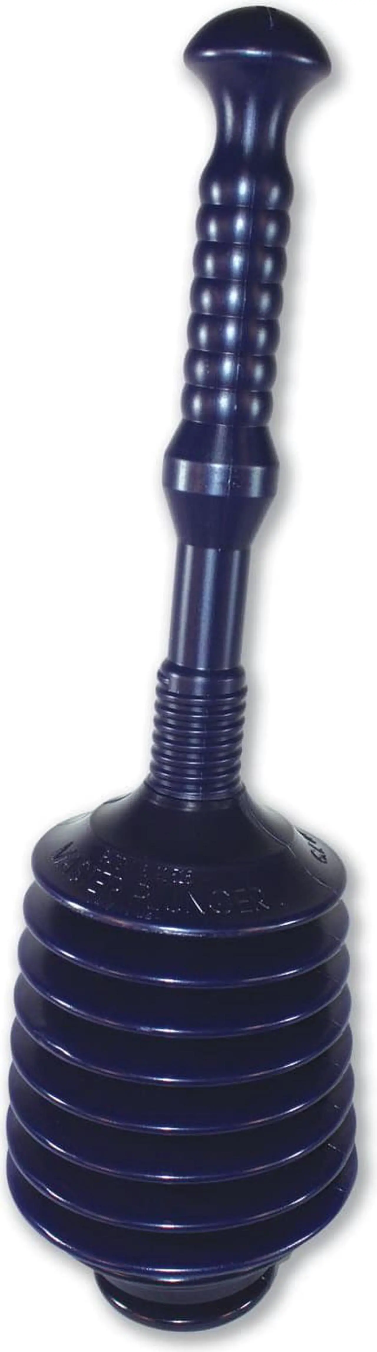 Alt view image 7 of 11 - Impact Plunger Deluxe Splash Proof 25"Lx2-3/4"D Dk. Blue 9205