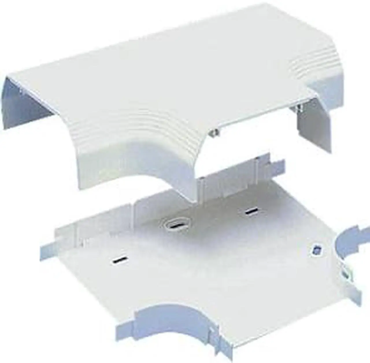 Alt view image 8 of 8 - PANDUIT T70TIW Tee,Off White,PVC,T-70 raceway,Tees