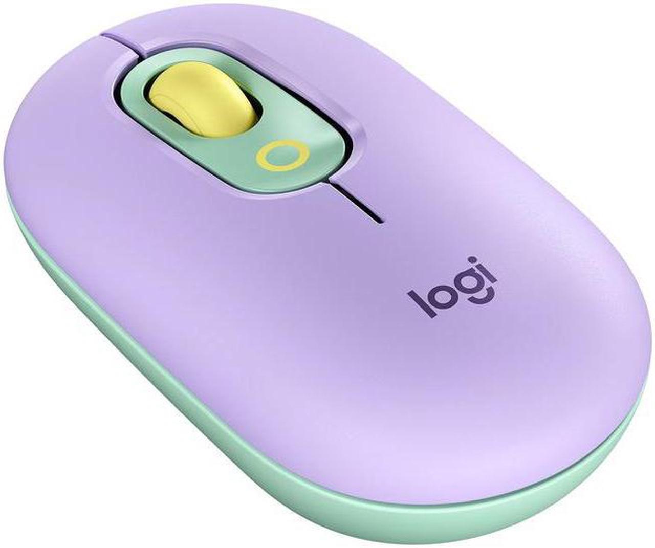 Logitech POP Wireless Ambidextrous Optical USB Mouse Daydream (910-006544)