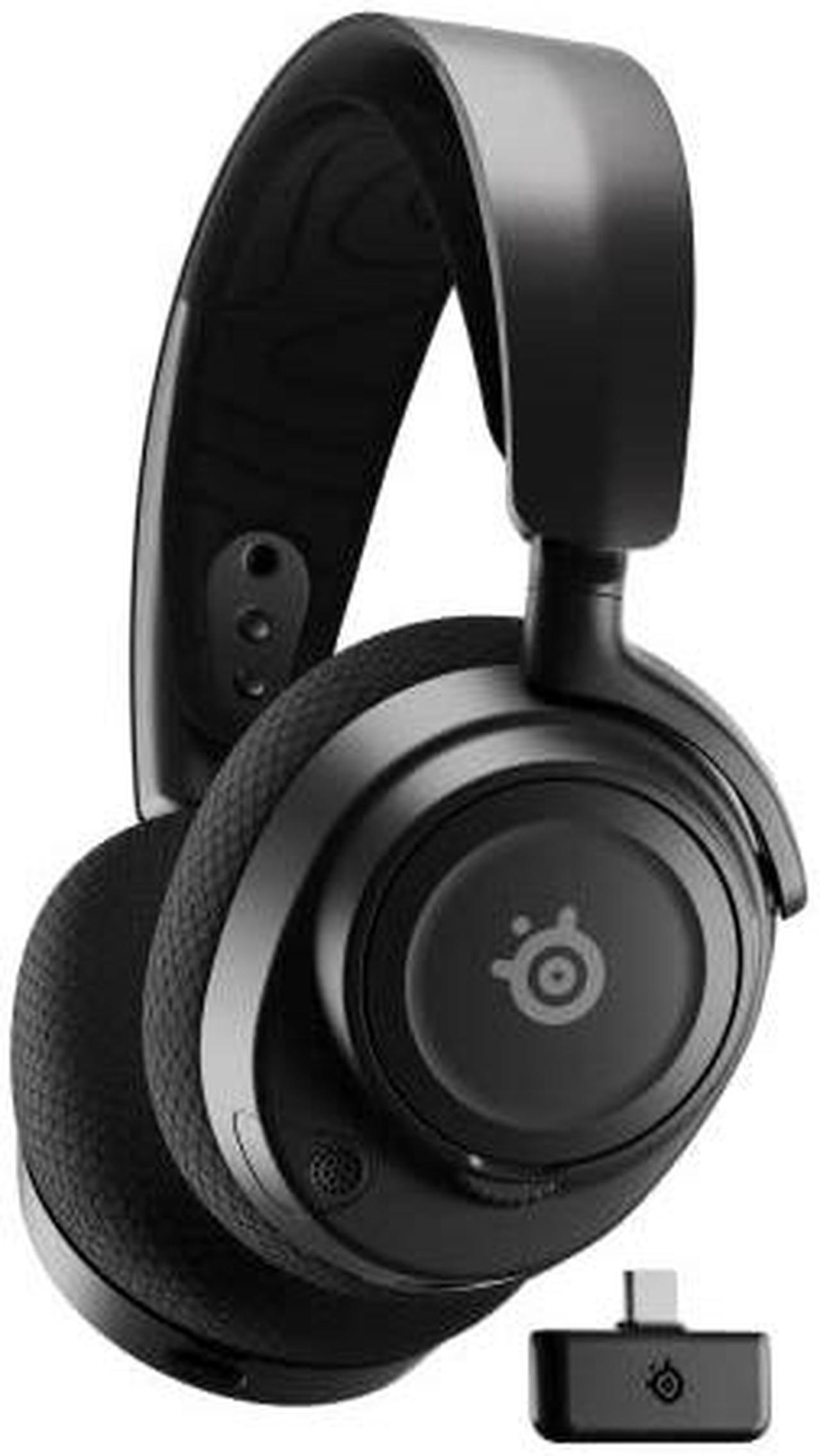 SteelSeries Arctis Nova 7 Wireless Multi-Platform Gaming Headset — Neodymium Magnetic Drivers — 2.4GHz + Mixable Bluetooth — 38Hr USB-C Battery — ClearCast Gen2 AI Mic — PC, PS5, Switch, VR, Mobile