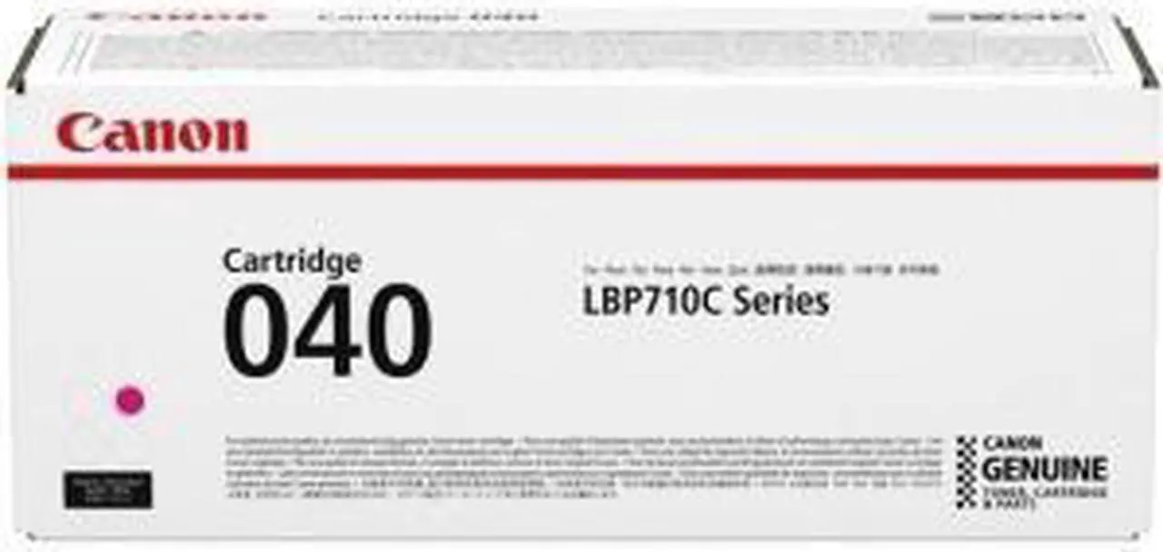 Alt view image 6 of 8 - Canon 040 Toner Cartridge - Magenta