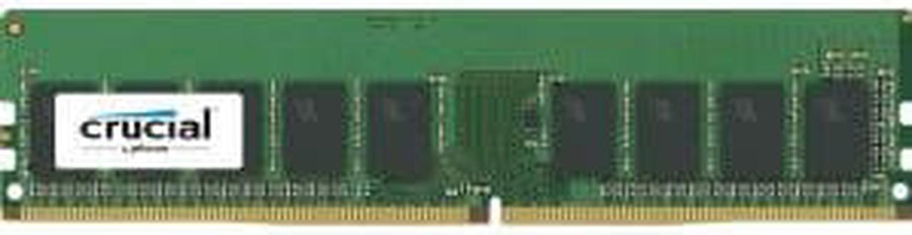 Alt view image 5 of 5 - Crucial 16GB DDR4 SDRAM ECC Unbuffered DDR4 2666 (PC4 21300) Server Memory CT16G4WFD8266