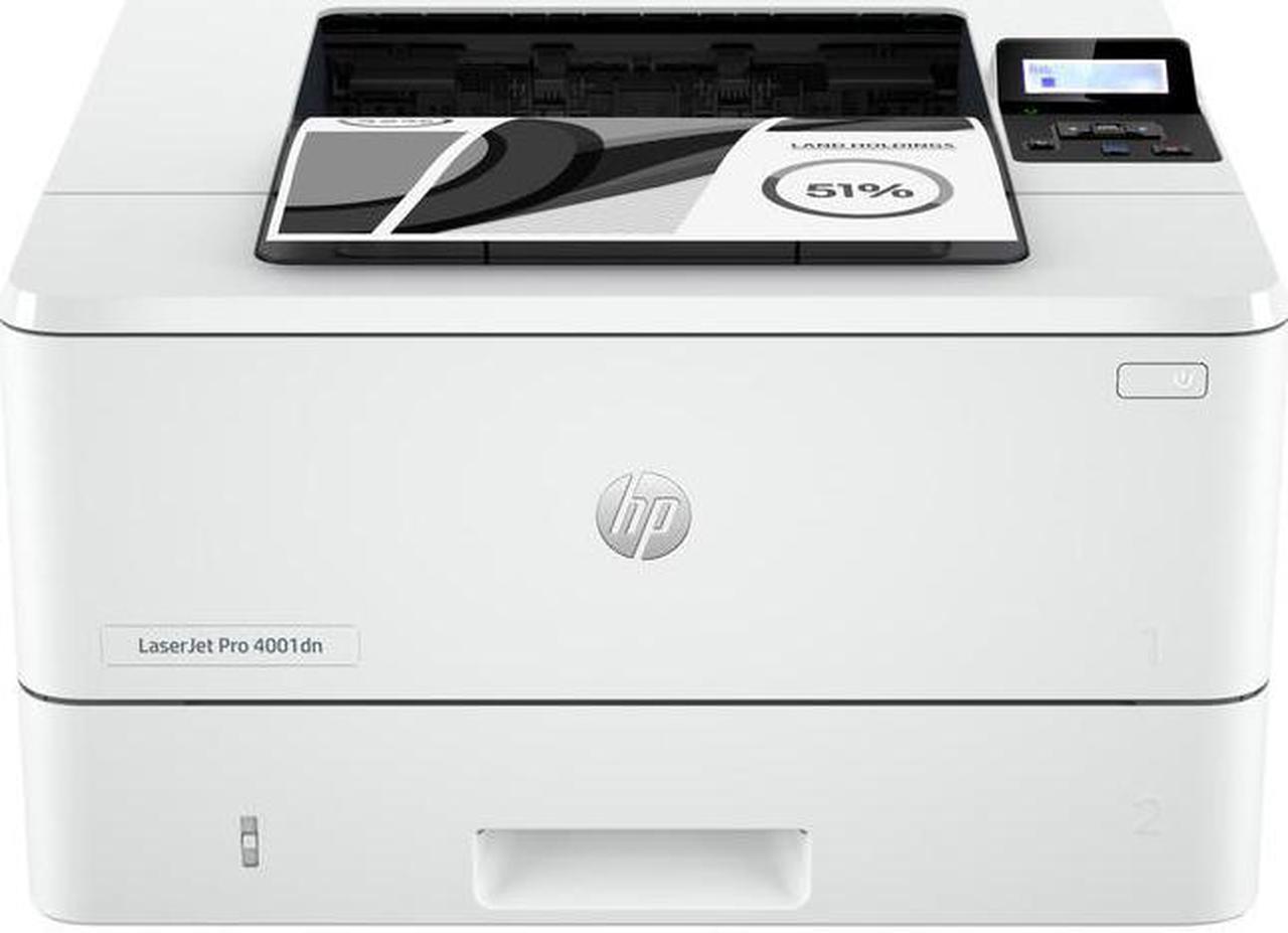 HP LaserJet Pro 4001dn Laser Printer, Black And White Mobile Print Up to 80,000