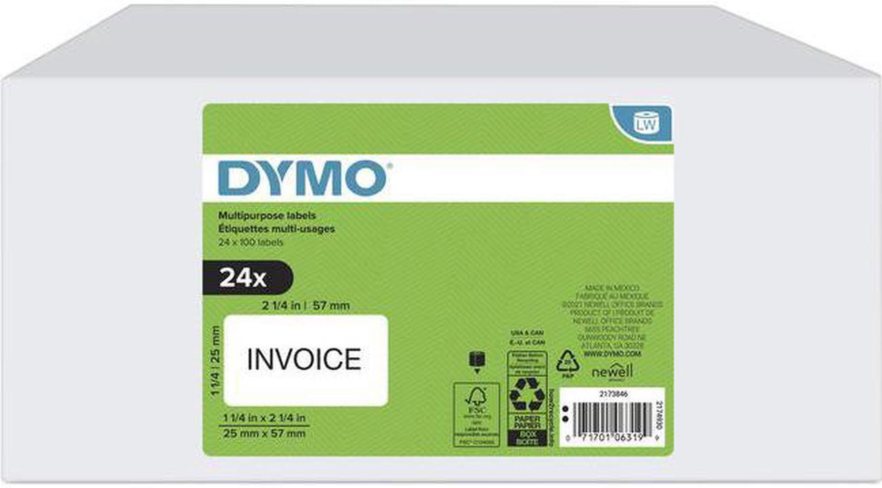 Main image of Dymo Multipurpose White Medium Labels 2173846