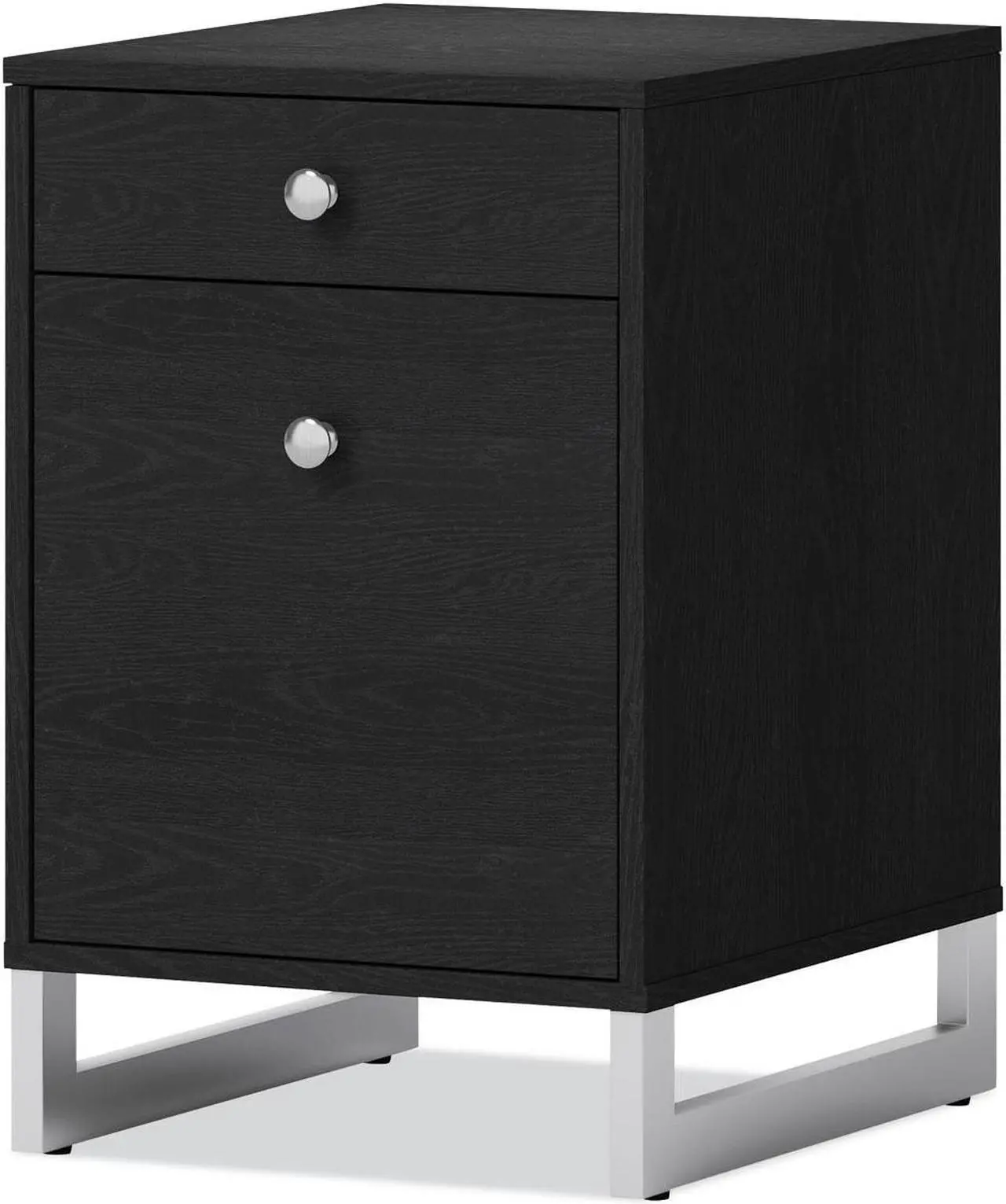 Main image of Whalen Asherton 19" Legal/Letter 2 Drawer Vertical File Cabinet Black SPUSASHFBM