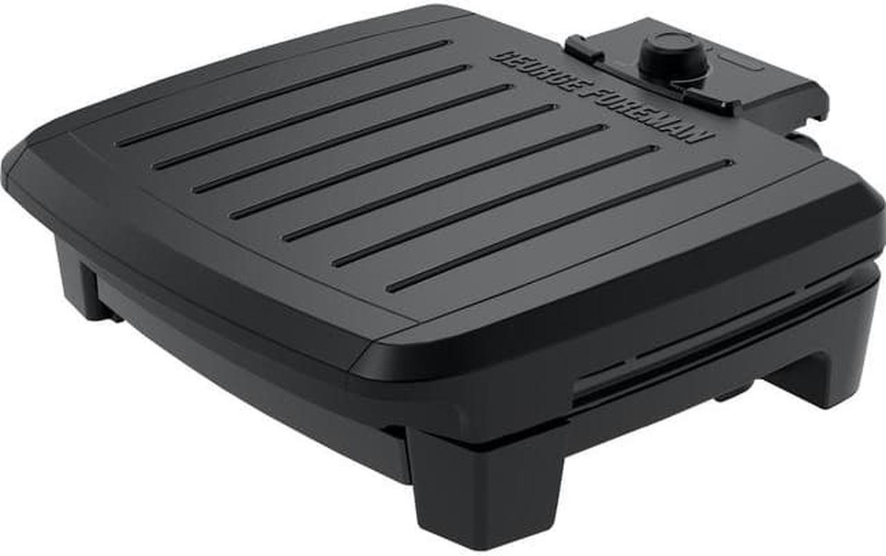 Alt view image 5 of 5 - George Foreman GRECV075B Black Contact Submersible Grill - 75 Inch With Black Plates