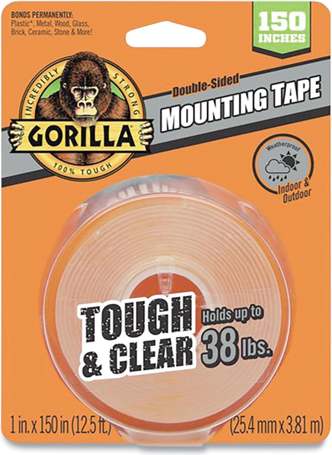 Alt view image 6 of 14 - Gorilla 38lb Clr Mounting Tape 6036002