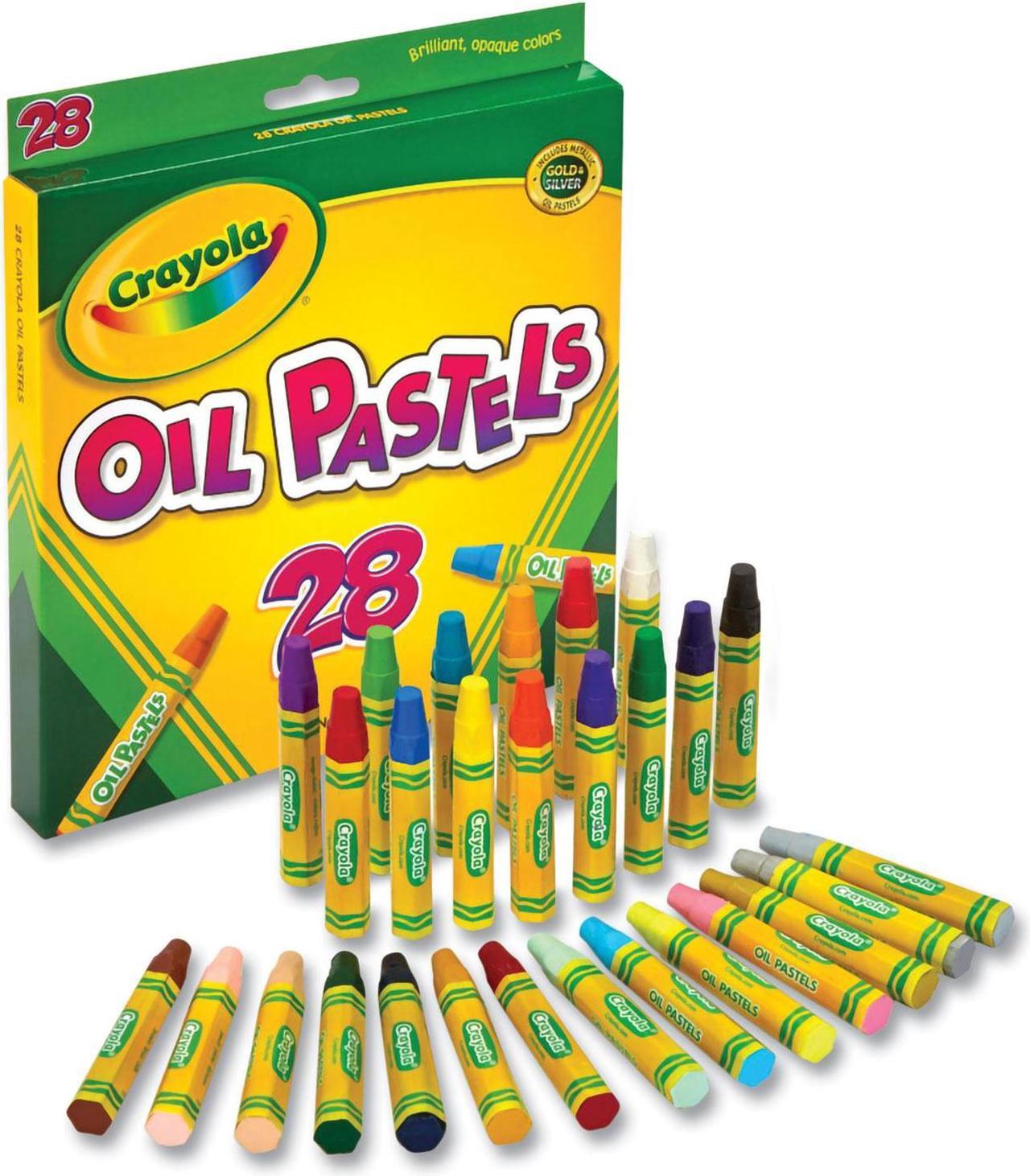 Alt view image 13 of 13 - Crayola Oil Pastels-28/Pkg