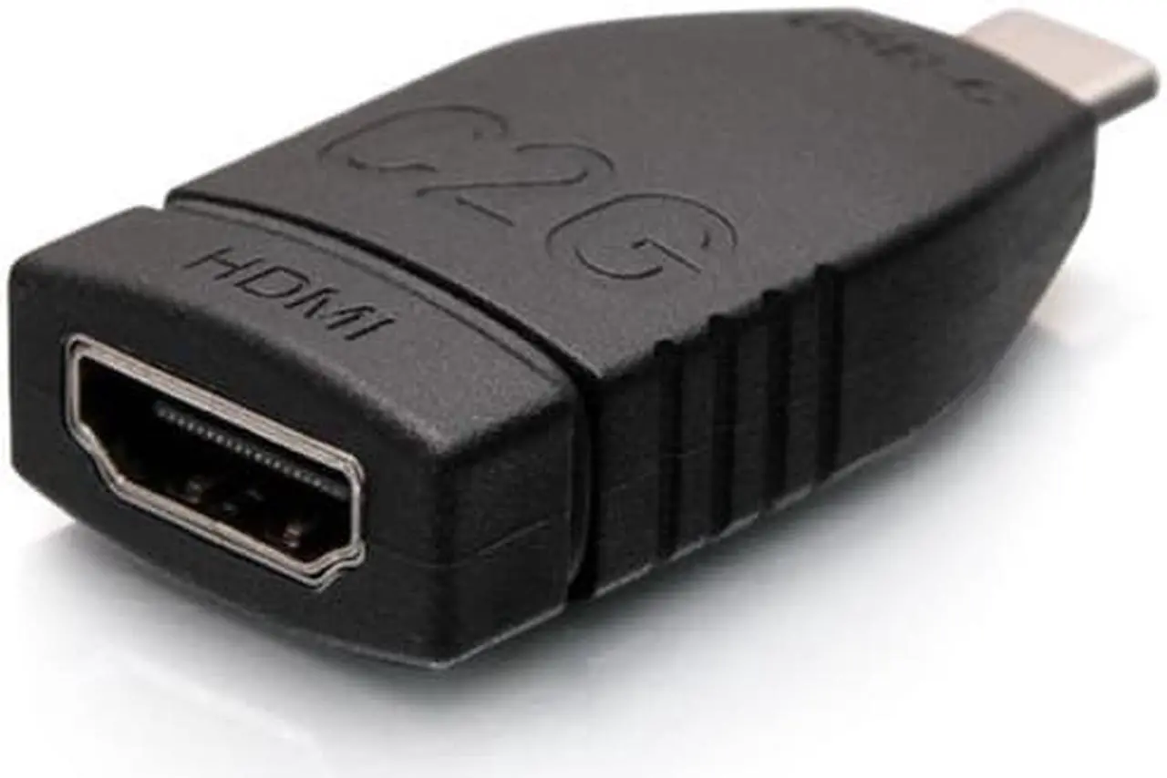 Alt view image 7 of 10 - C2G 4K USB C to HDMI Adapter - 1 x HDMI Female Digital Audio/Video - 1 x Type C Male USB - 3840 x 2160 Supported