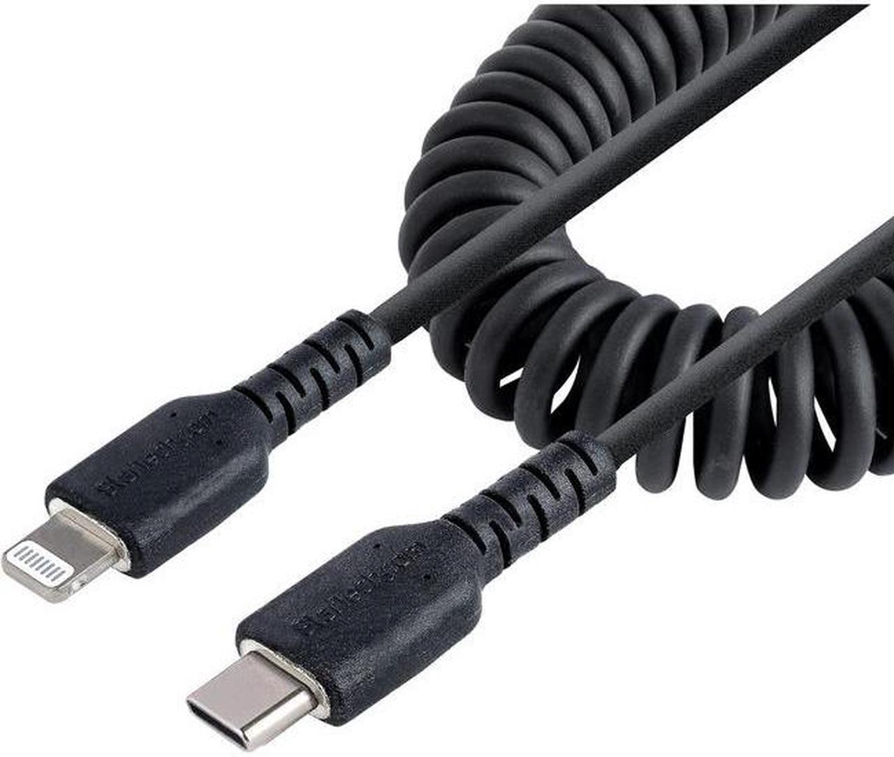 StarTech RUSB2CLT50CMBC Black Lightning Cables - 1.64 ft.