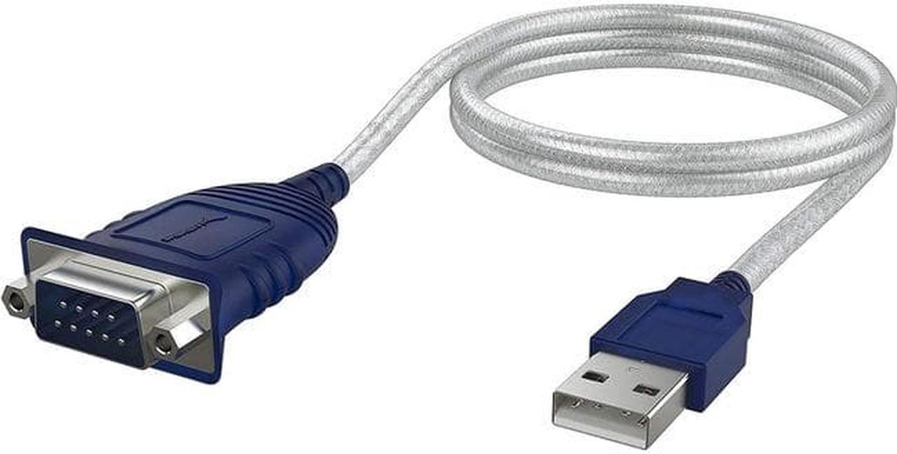Alt view image 9 of 11 - SABRENT USB 2.0 to Serial (9-Pin) DB-9 RS-232 Converter Cable, Prolific Chipset, - HEXNUTS - , [Windows 10/8.1/8/7/VISTA/XP, Mac OS X 10.6 and Above] 2.5 Feet (CB-DB9P)