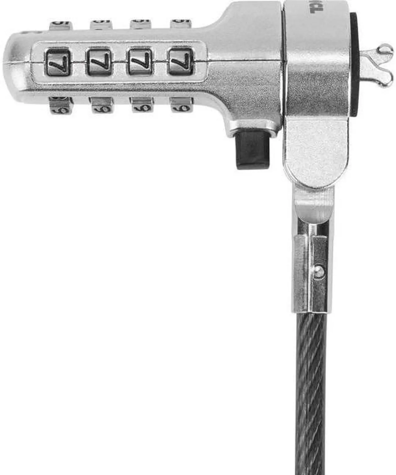 Alt view image 19 of 20 - Targus DEFCON Cable Lock - Resettable - Galvanized Steel - 6.50 ft - For Notebook - ASP66GLX