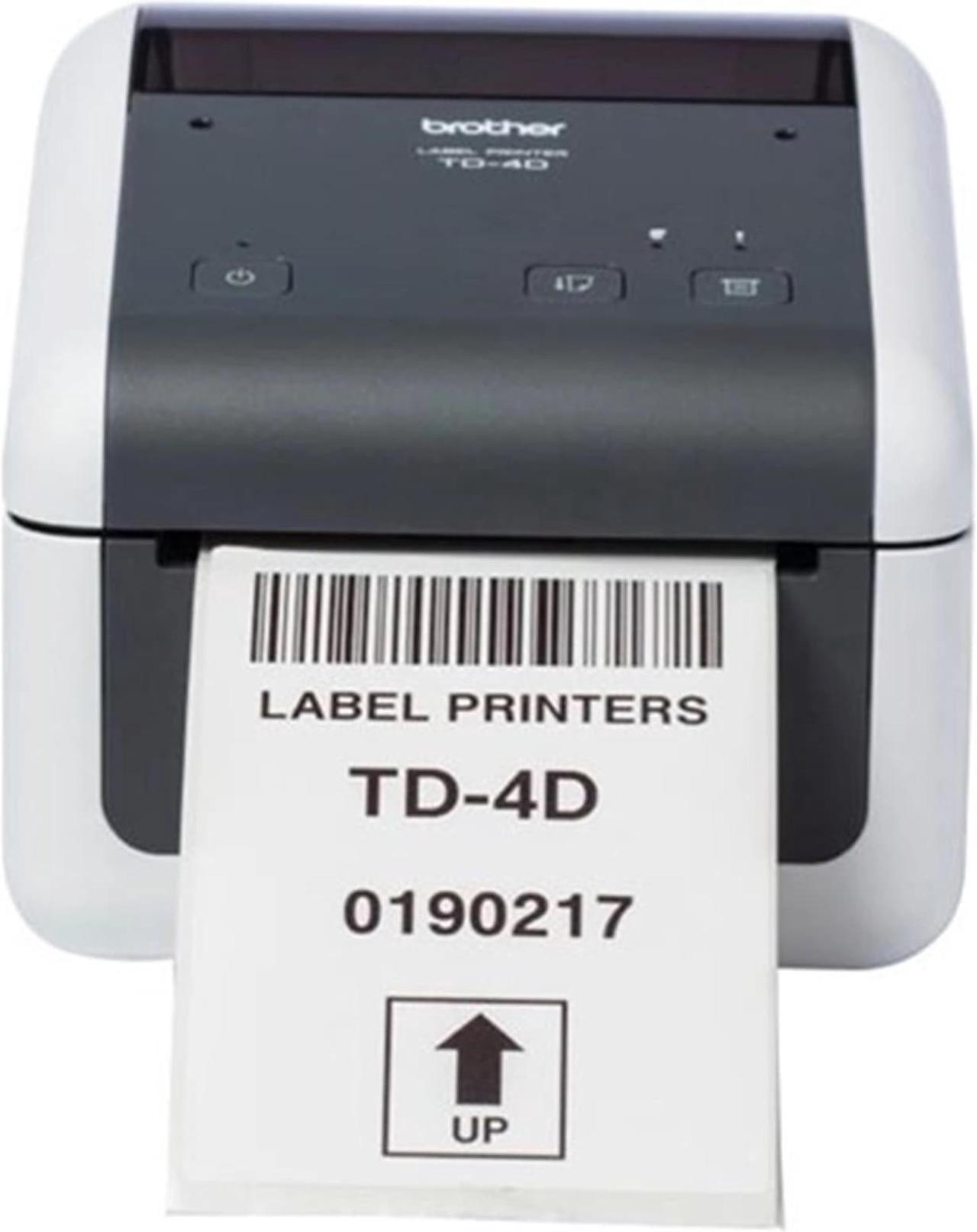 Brother TD4520DN 4.3" 300dpi Desktop Network Thermal Label Printer