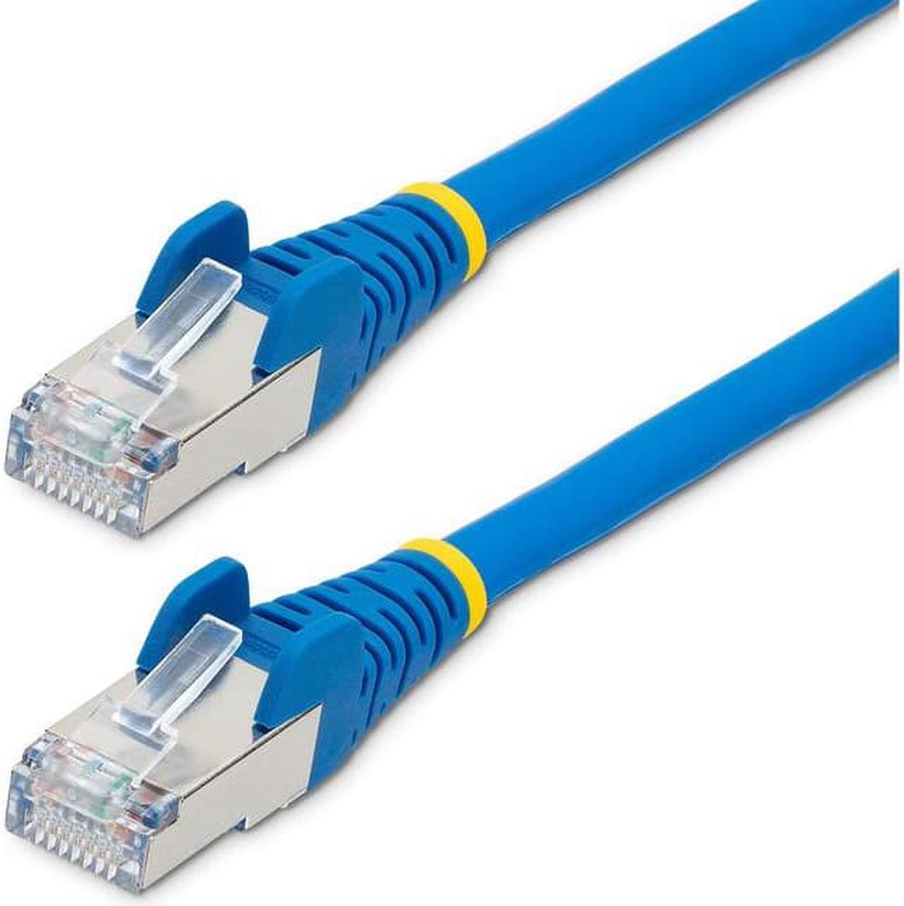 StarTech 5ft CAT6a Snagless S/FTP Ethernet Cable Blue NLBL5FCAT6APATCH