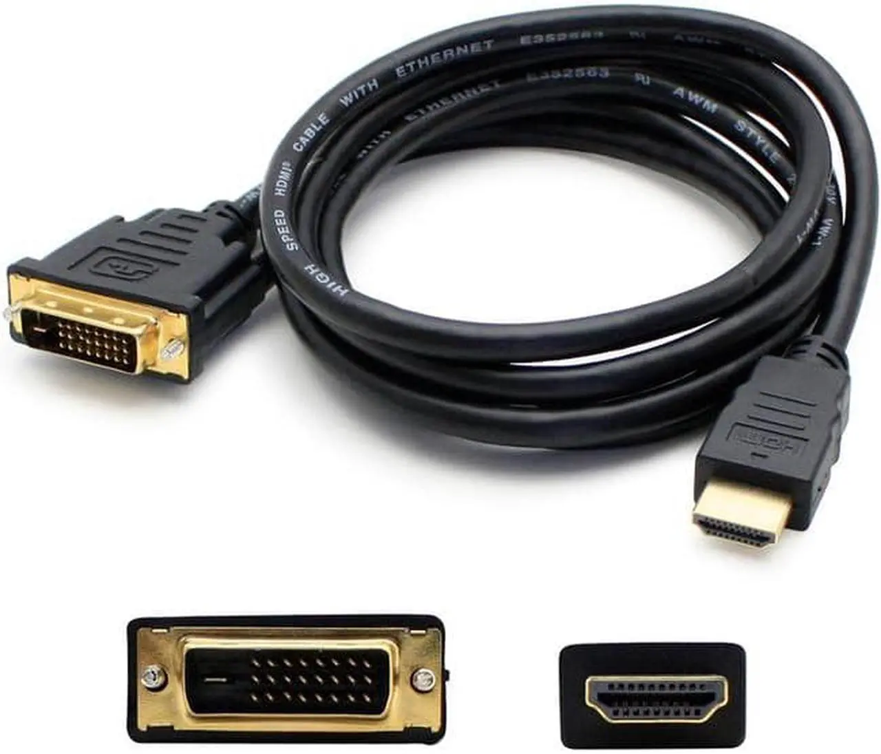 Alt view image 2 of 10 - AddOn DVI-D/HDMI Video Cable
