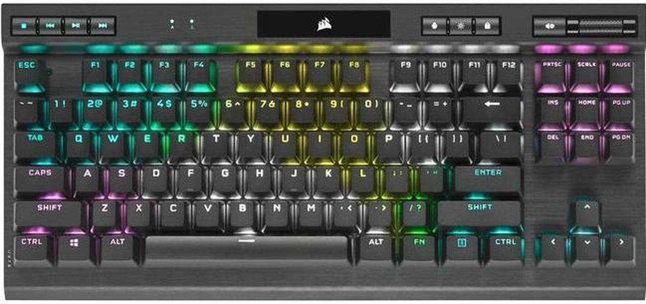 Corsair K70 RGB TKL CHAMPION SERIES Tenkeyless Gaming Keyboard CH911901ANA