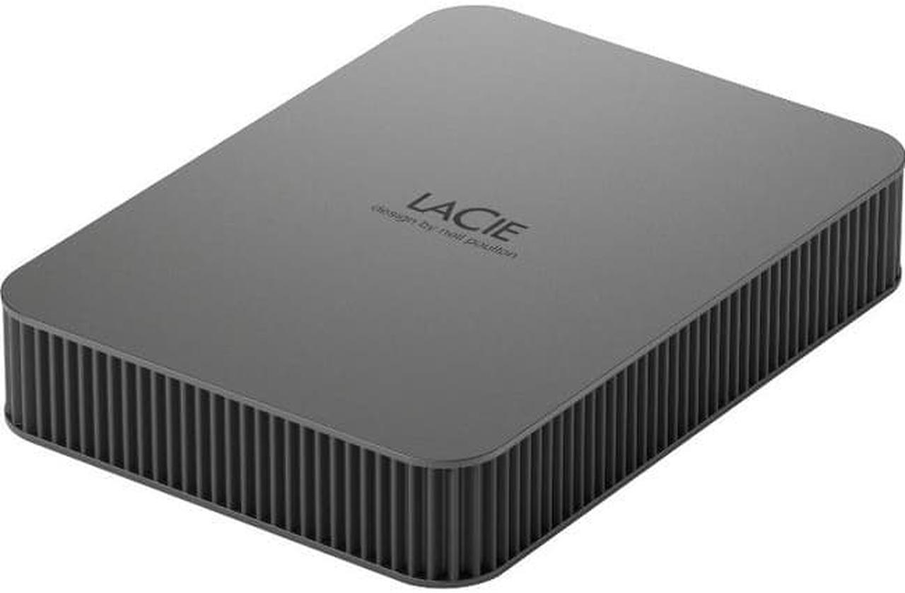 LaCie Mobile Drive Secure STLR5000400 5TB USB-C Portable Hard Drive Space Grey