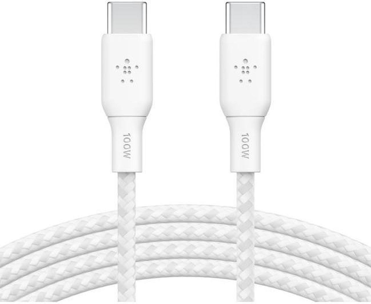 Belkin CAB014bt2MWH White BoostCharge USB-C to USB-C Cable 100W