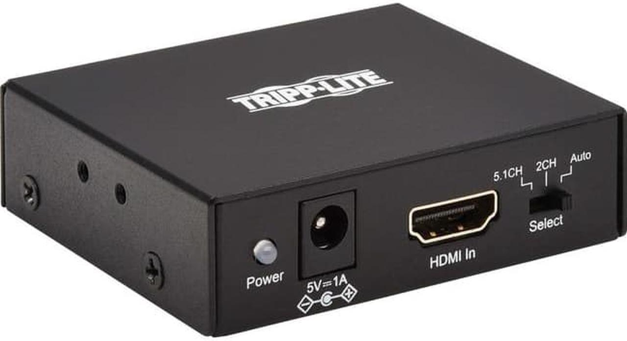 Tripp Lite 4K HDMI Audio De-Embedder/Extractor with TOSLINK P130000AUDIO2