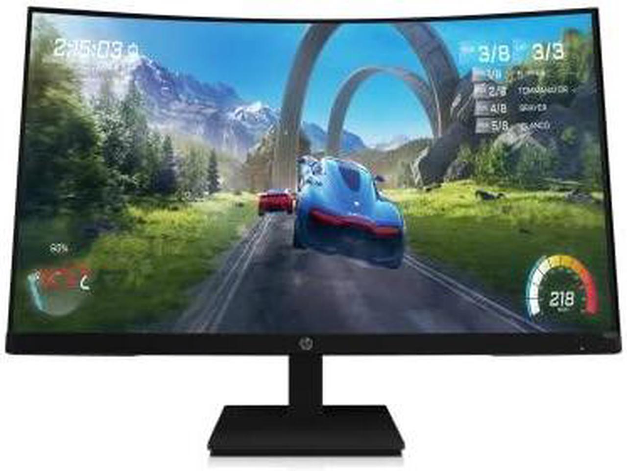 Alt view image 9 of 9 - HP X32c FHD Gaming Monitor 31.5" FHD (1920 x 1080) 60-165 Hz