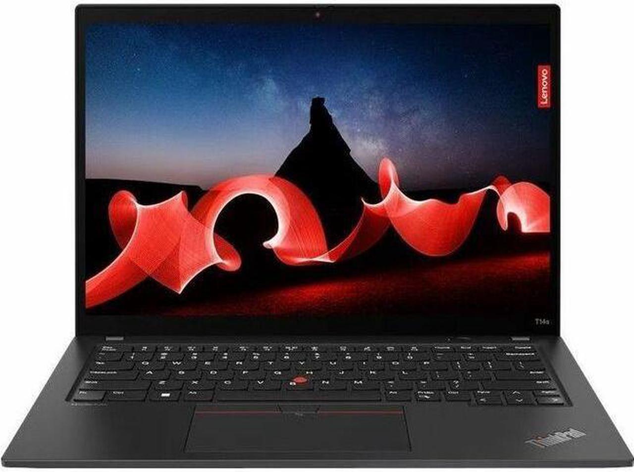 Lenovo ThinkPad T14s Gen 4 21F6001HUS 14" Notebook - WUXGA - 1920 x 1200 - Intel Core i7 13th Gen i7-1365U Deca-core (10 Core) - 16 GB Total RAM - 16 GB On-board Memory - 512 GB SSD - Deep Black