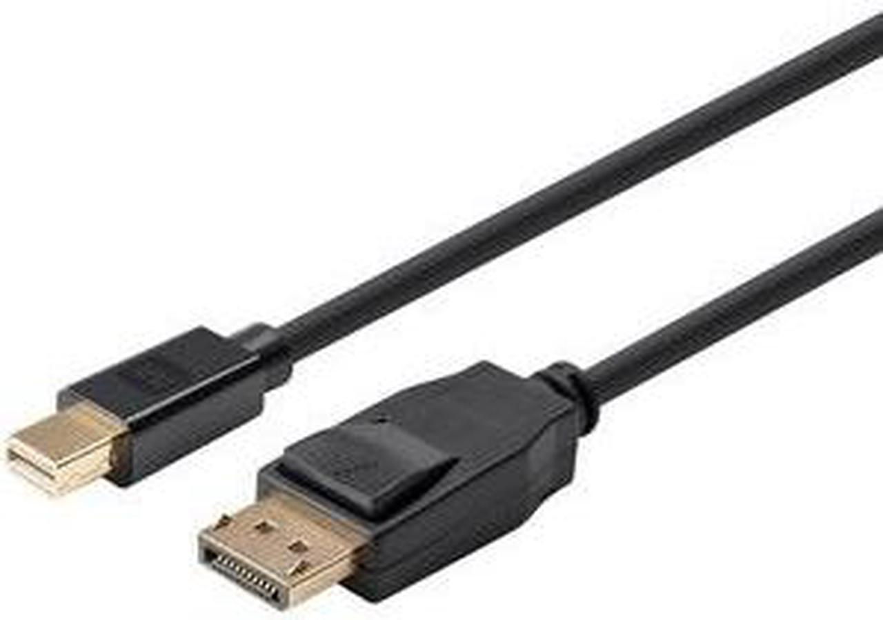 Monoprice Mini DisplayPort 1.2 to DisplayPort Cable - 10 Feet, 4K Capable, Supports 3D Video - Select Series