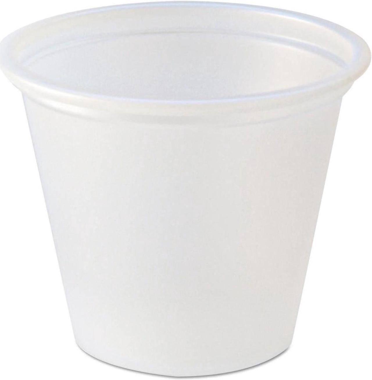 Alt view image 2 of 2 - Fabri-Kal Portion Cups 1 oz Translucent 250/Sleeve 10 Sleeve/Carton PC100