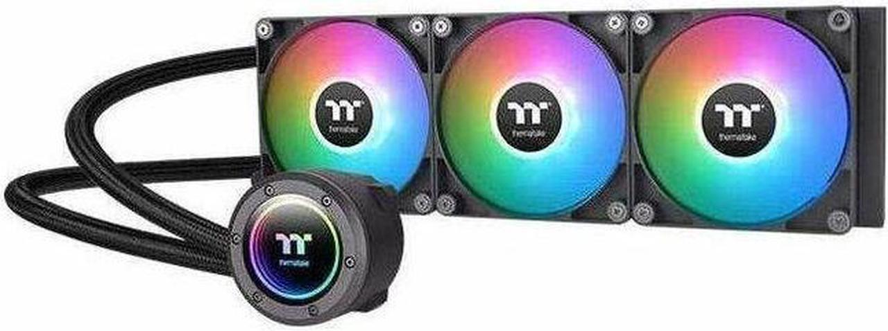 Main image of Thermaltake TH420 ARGB Sync V2 CPU Liquid Cooler/AlO Liquid Cooling/Fan 140mm*3/PWM 500~2000 RPM/Mirror Waterblock/MB ARGB Sync Control, CL-W376-PL14SW-A