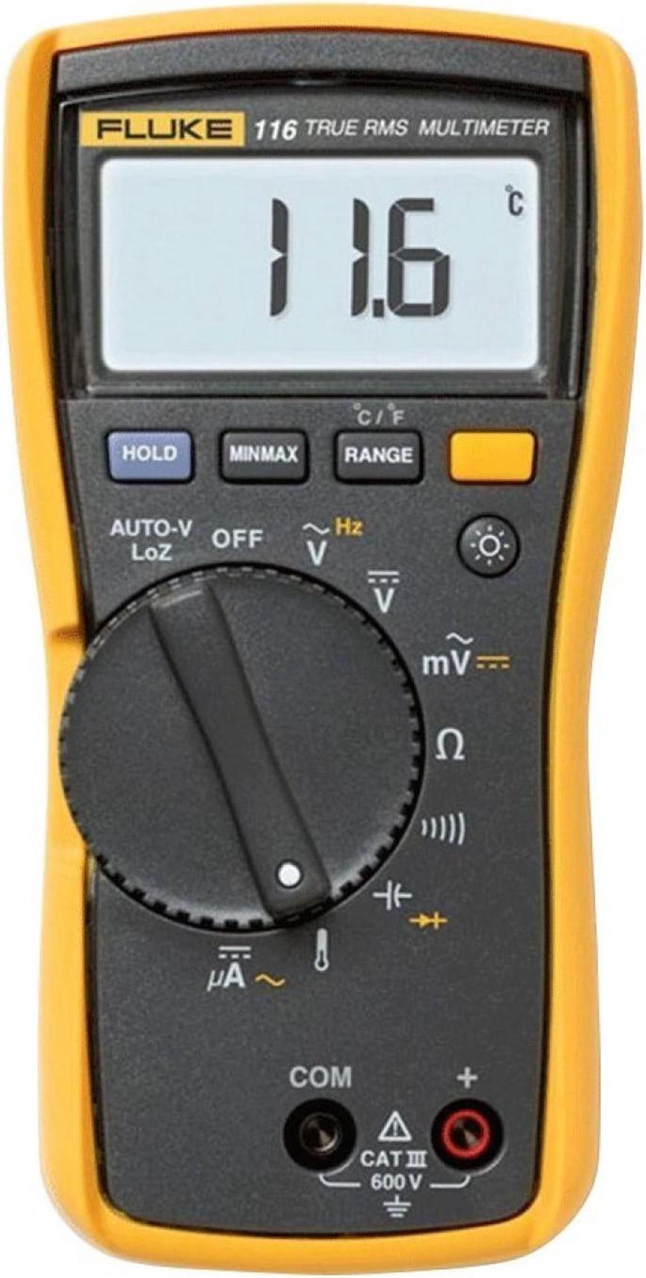 Alt view image 9 of 10 - Fluke 116 HVAC/R Multimeter with temperature and microamps