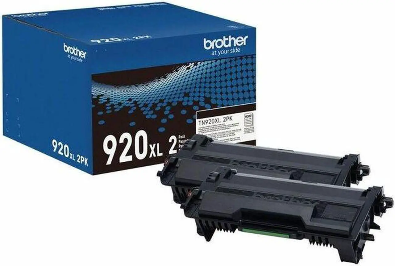 Main image of Brother Genuine TN920XL2PK High-yield Toner Cartridge Twin Pack