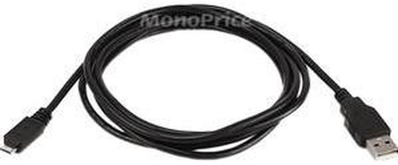 Alt view image 9 of 11 - Monoprice USB 2.0 Cable - 6 Feet - Micro USB / Micro-B 2.0 A Male to 5pin Male 28/28AWG Cable compatible with Samsung Galaxy , Note , Android, LG , HTC One,Nexus, Tablets and More!