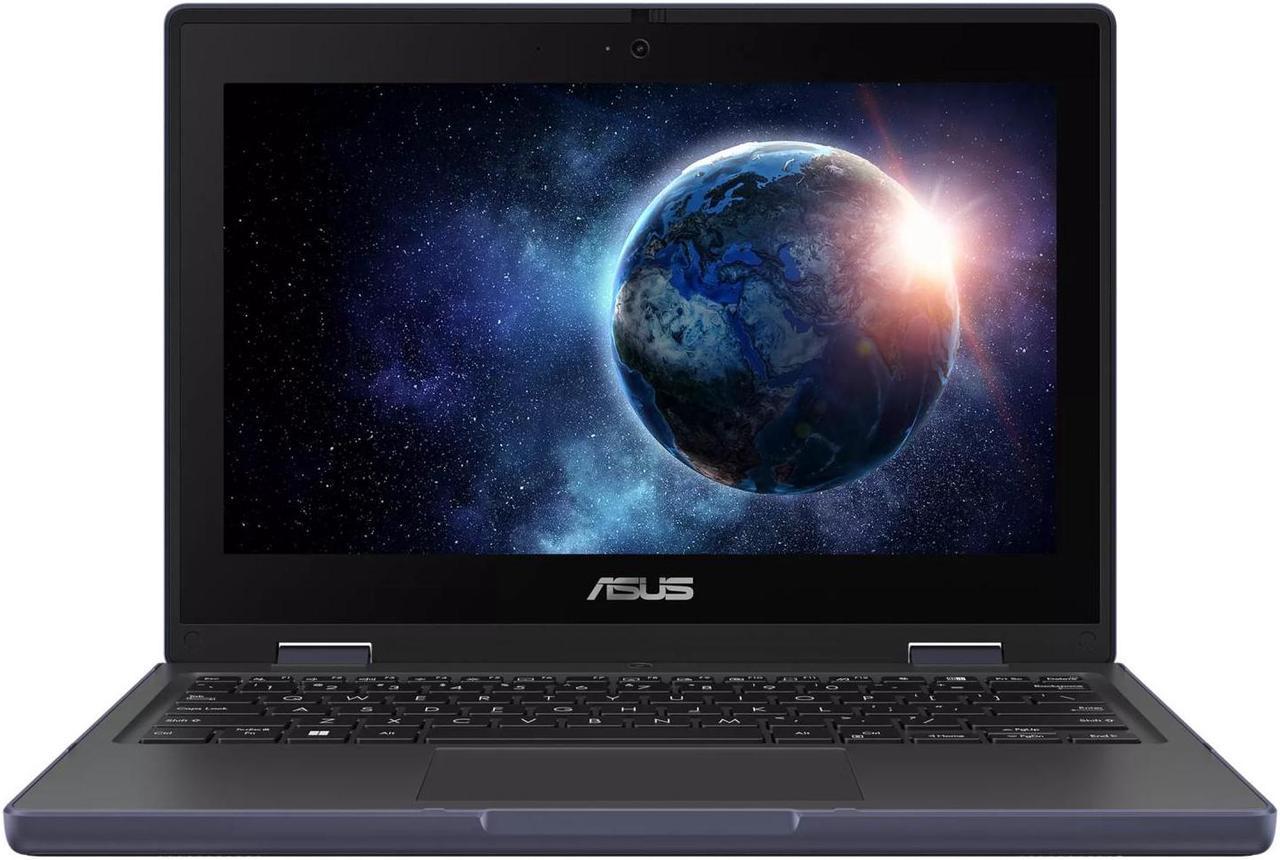 Asus BR1102FGA-YS24T 11.6" Touchscreen 2 in 1 Notebook - HD - 1366 x 768 - Intel Pentium Silver N200 Quad-core (4 Core) 1 GHz - 8 GB Total RAM - 8 GB On-board Memory - 128 GB SSD - Mineral Gray -