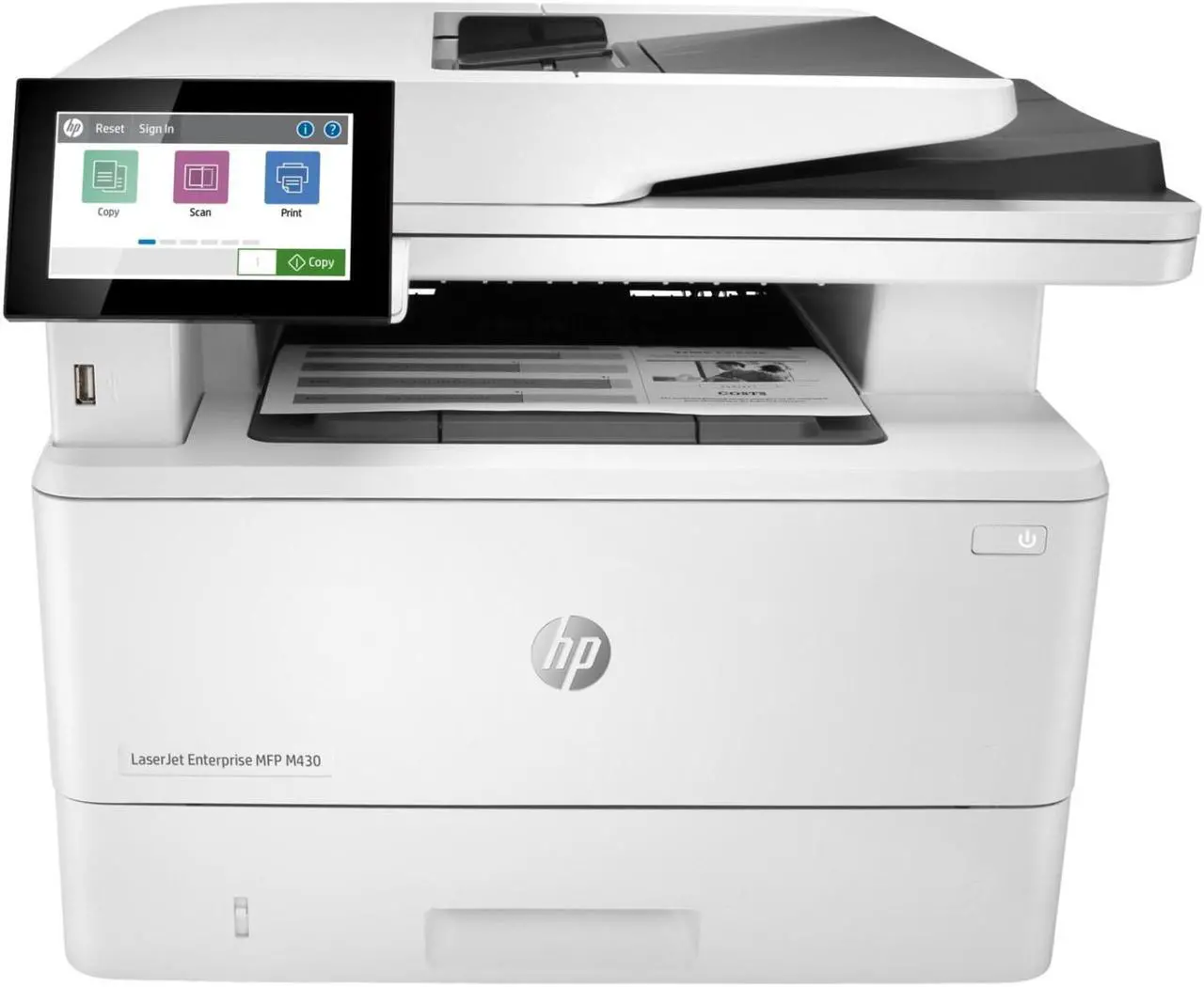 Alt view image 8 of 8 - HP LaserJet Enterprise MFP M430f Certified Refurbished