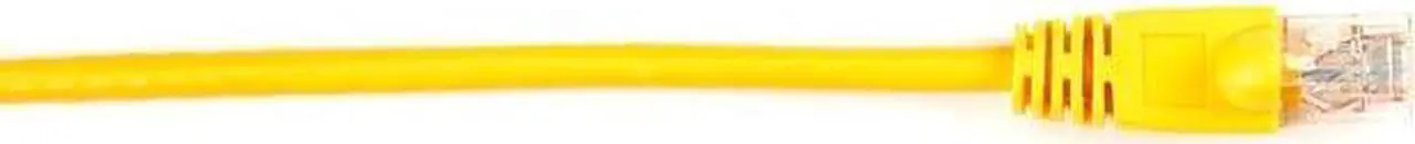Alt view image 7 of 8 - Black Box CAT6PC-003-YL Black Box CAT6 Value Line Patch Cable, Stranded, Yellow, 3-ft. (0.9-m) - Category 6 for Network Device - Patch Cable - 3 ft - 1 x RJ-45 Male Network - 1 x RJ-45 Male