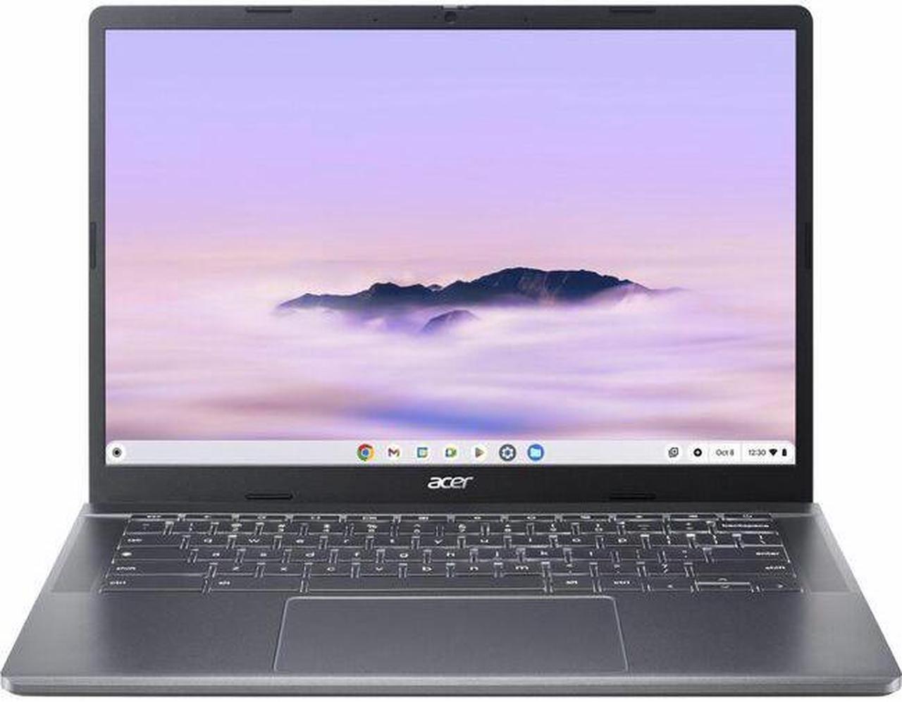 Alt view image 2 of 9 - Acer Chromebook Plus 14" Chromebook - AMD Ryzen 3 7320C Quad-core (4 Core) 2.40 GHz - 8 GB - 256 GB SSD - Iron