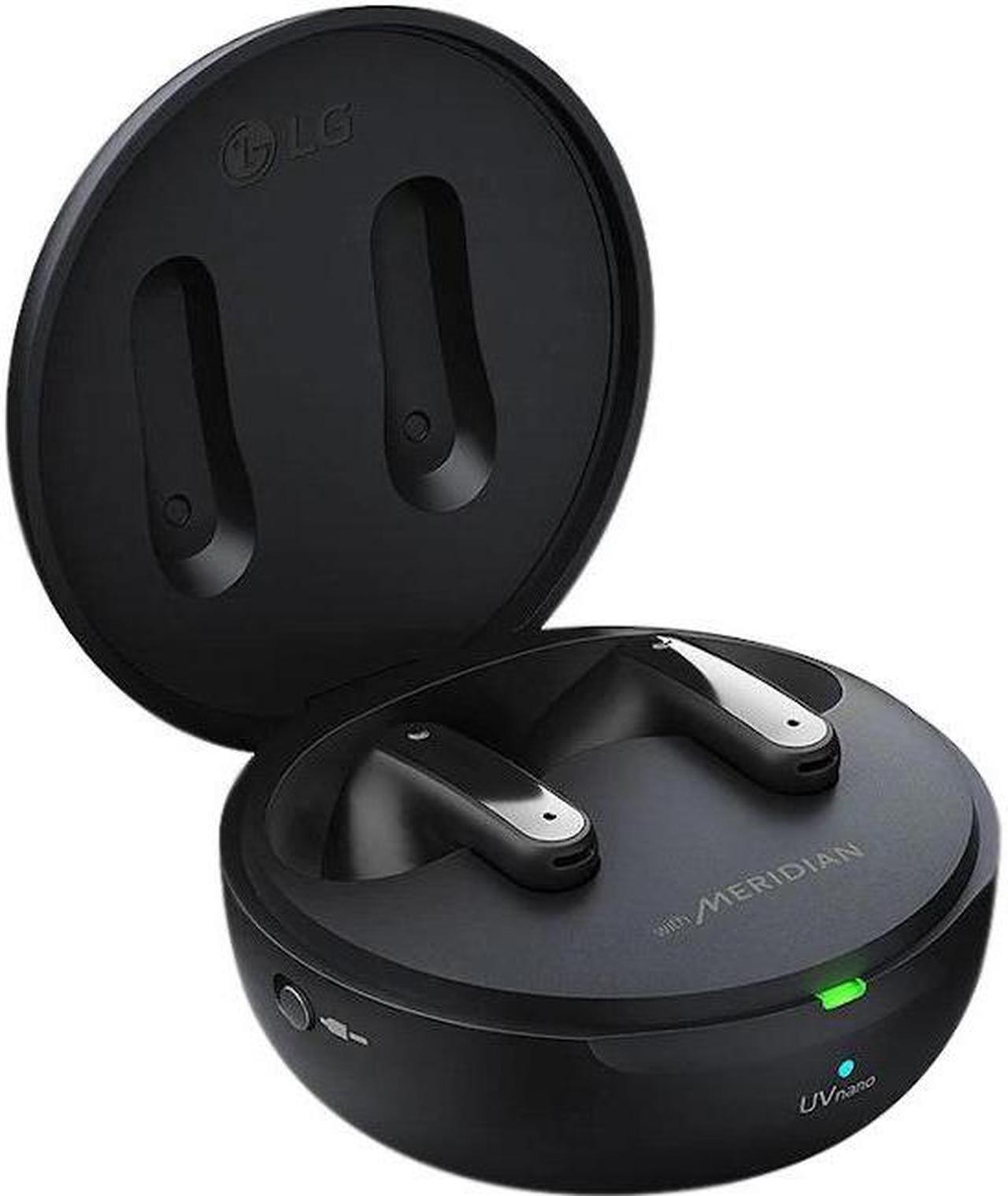 Alt view image 8 of 8 - LG TONE Free FP9 - Plug and Wireless True Wireless Bluetooth UVnano Earbuds - Black