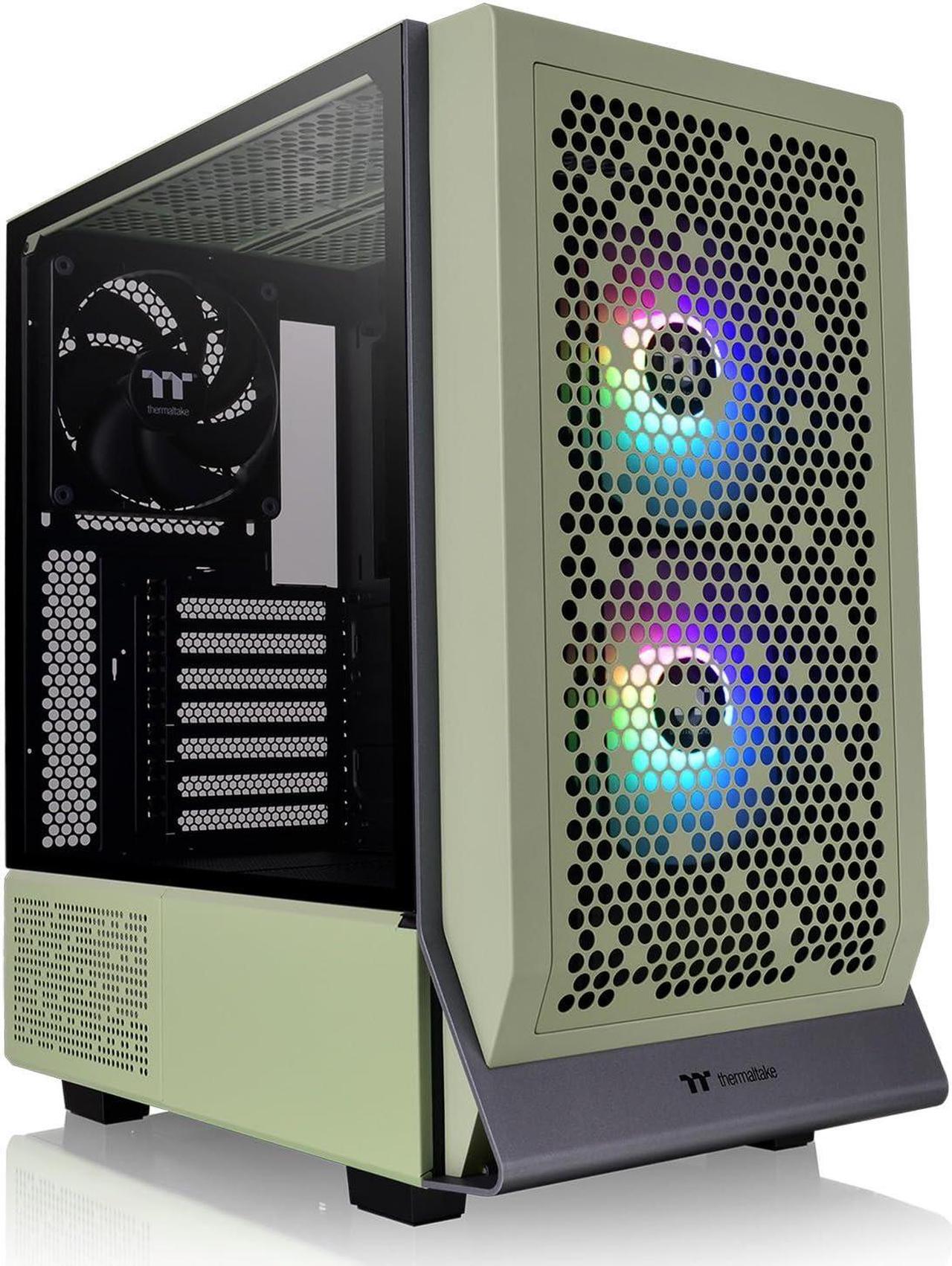 Main image of Thermaltake Ceres 300 Series Ceres 300 TG ARGB Matcha Green SPCC E-ATX Mid Tower Case