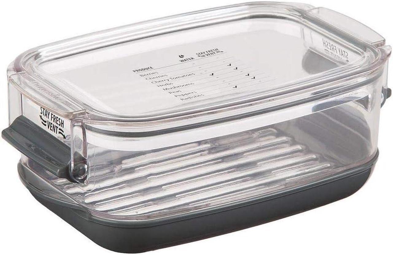 Alt view image 3 of 7 - prepworks by progressive berry prokeeper, pks910, 1.2quart, strawberries, blueberry, fruit vegetable container