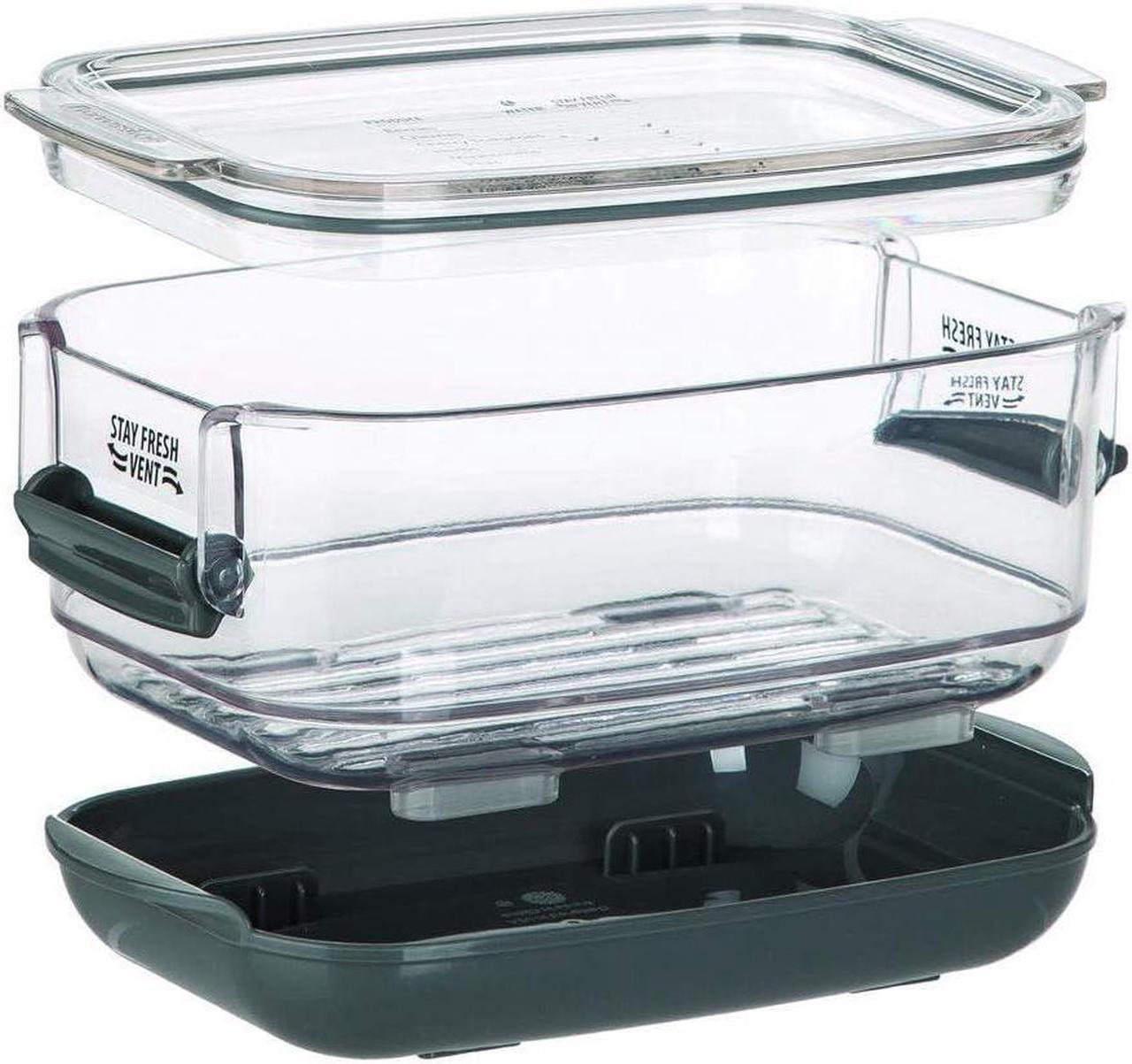 Alt view image 4 of 7 - prepworks by progressive berry prokeeper, pks910, 1.2quart, strawberries, blueberry, fruit vegetable container