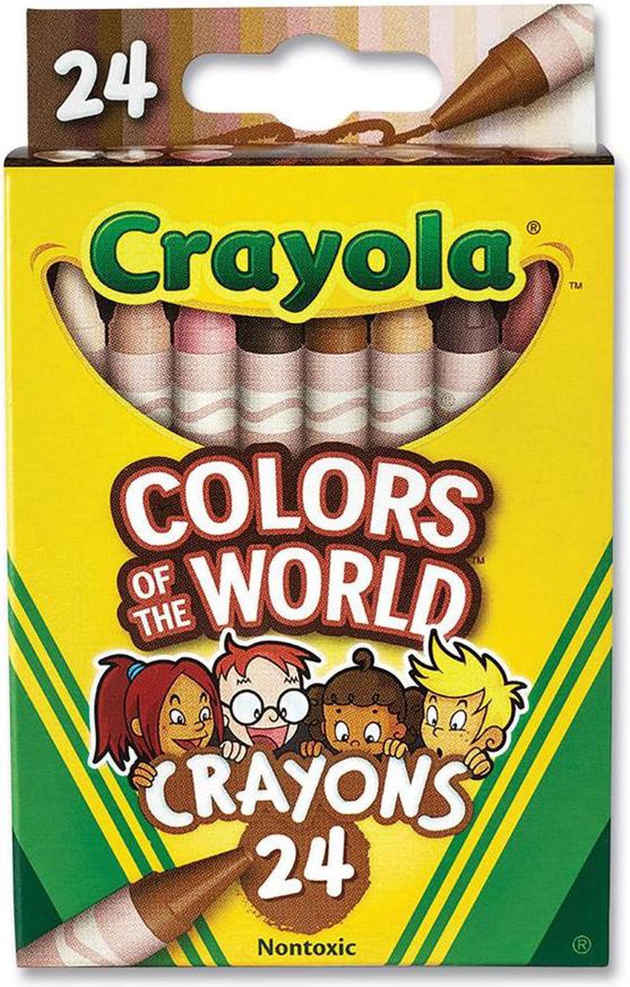 Alt view image 2 of 2 - Crayola Crayons Colors of The World 24-pack