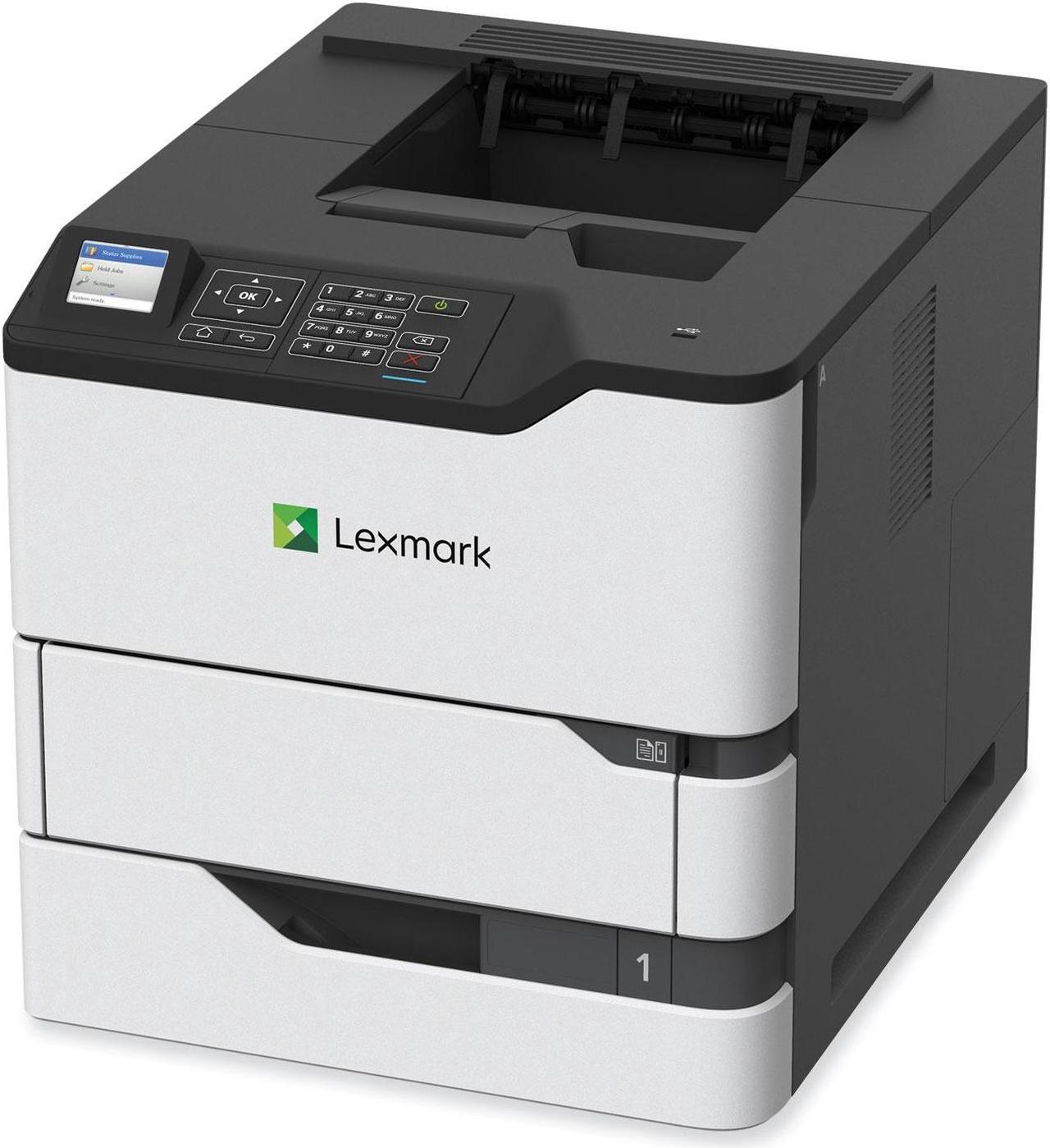 Lexmark MS823n Single Function Monochrome Duplex Laser Printer