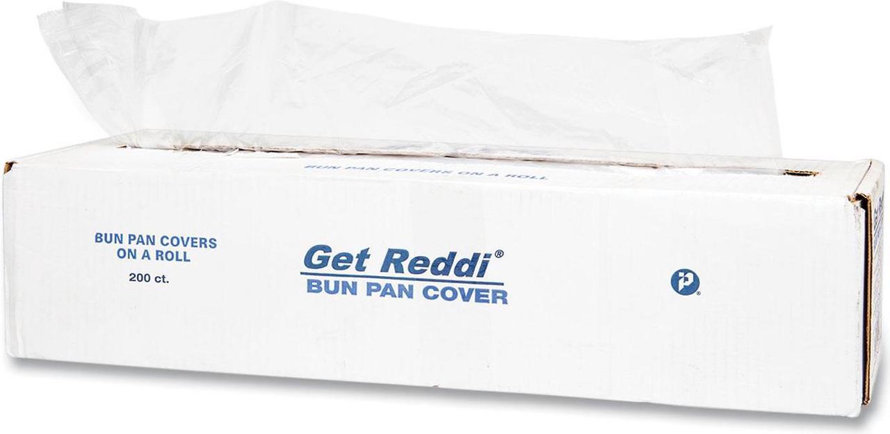 Alt view image 3 of 3 - Inteplast Group Poly Bun Pan Cover Lid 21x35 19 Micron 200/Case BP21635