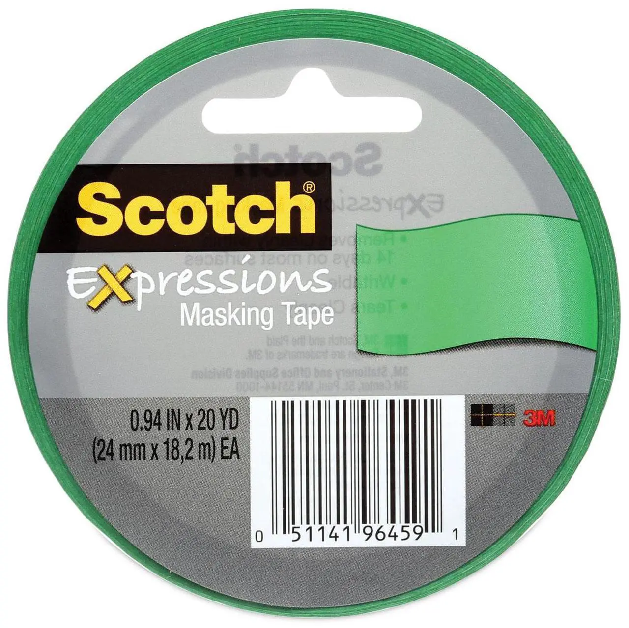 Alt view image 3 of 6 - Scotch Expressions Masking Tape 0.94" x 20 yds. 200577