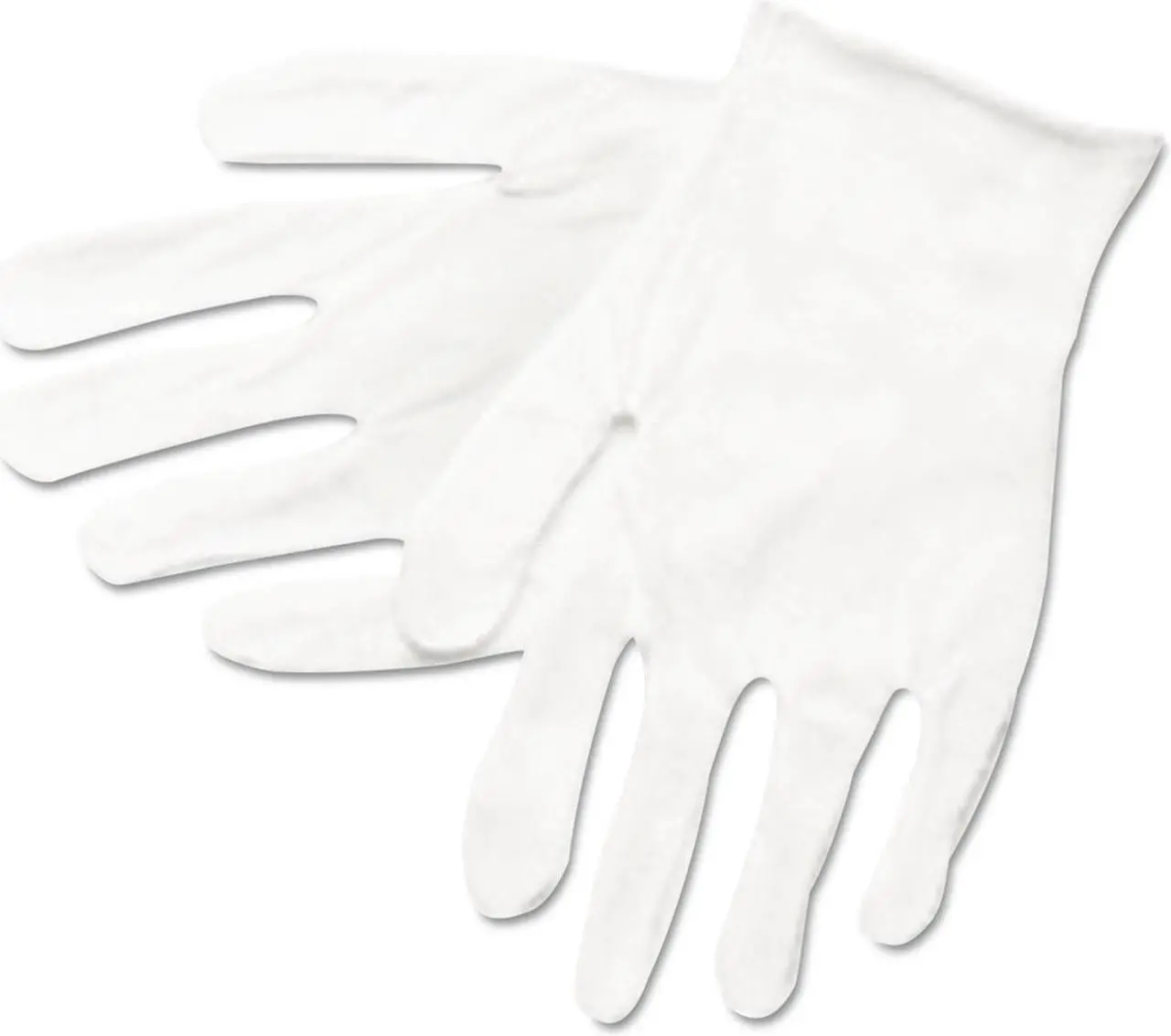 Alt view image 3 of 3 - MCR Safety Cotton Inspector Gloves Men's Reversible 8600C