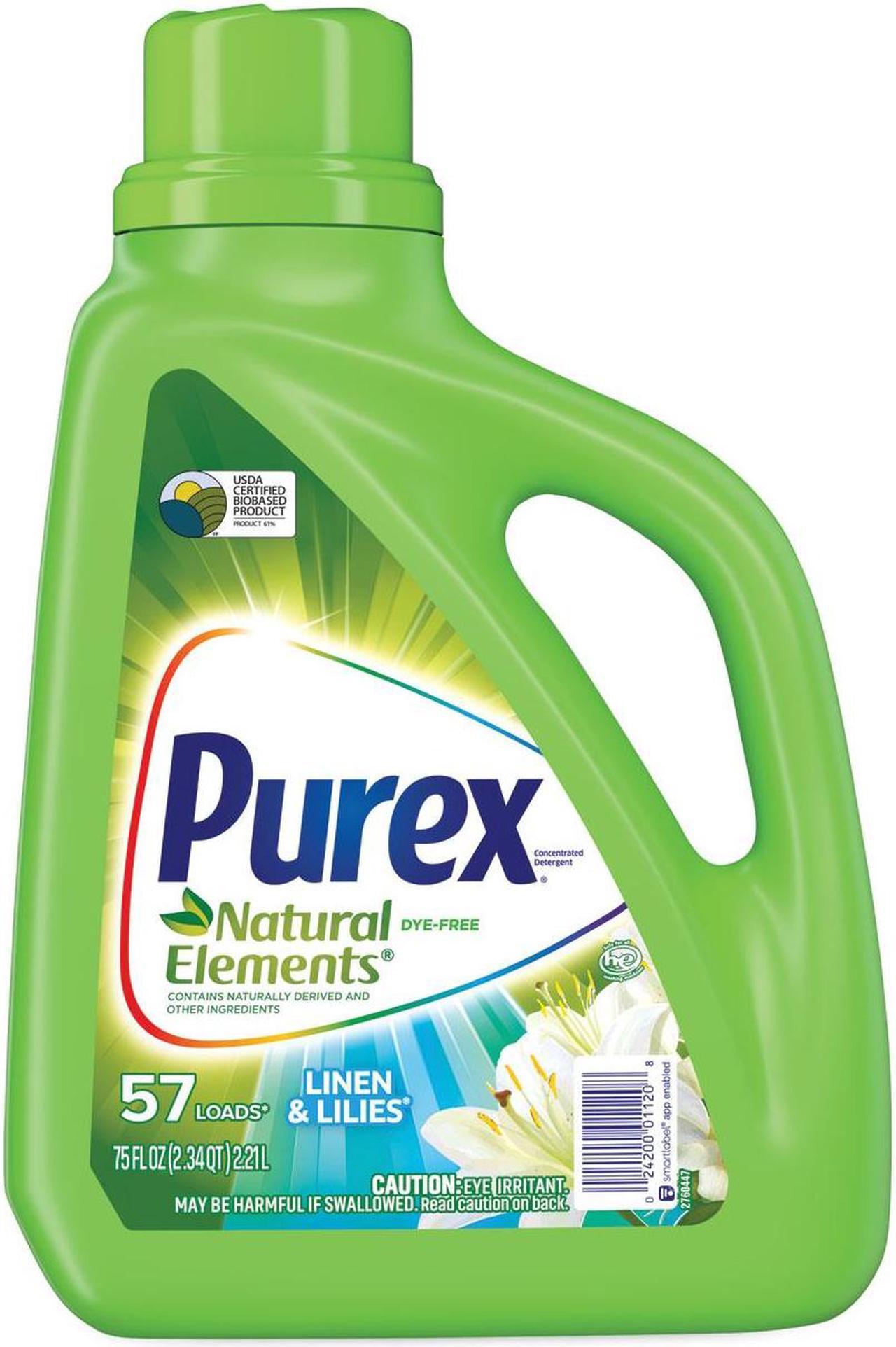 Alt view image 8 of 8 - Purex Natural Elements Detergent 75oz. Linen/Lilies BE 01120