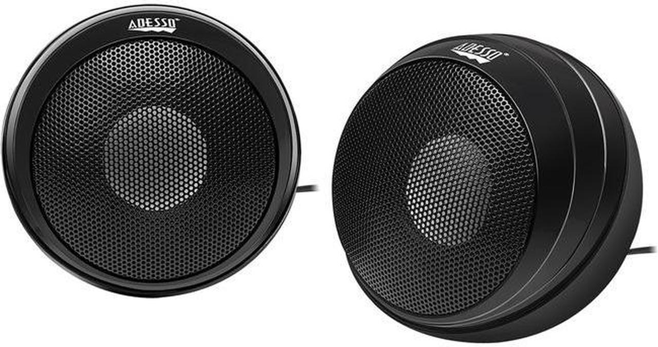 Adesso Xtream S4 USB-Powered Desktop Computer Speaker 5W x 2 XTREAMS4