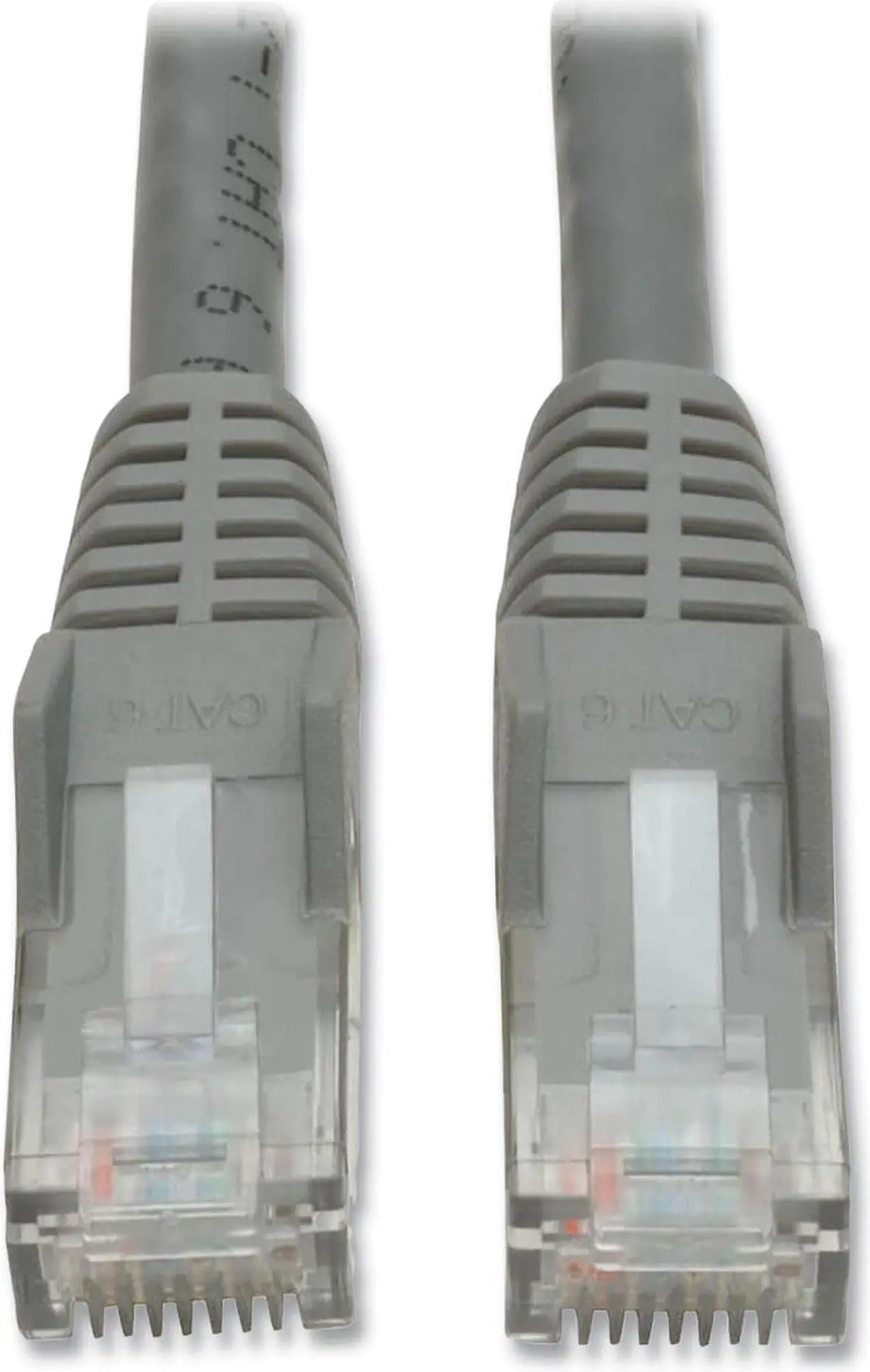 Alt view image 10 of 10 - TRIPP LITE N201-050-GY 50FT CAT6 GIGABIT SNAGLESS MOLDED PATCH CABLE RJ45 M/M GRAY