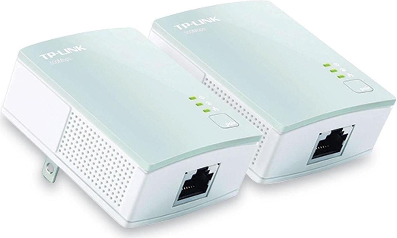 Alt view image 2 of 10 - TP-LINK TL-PA4010KIT Rev 3 - AV600 Powerline Ethernet Adapter -The HomePlug AV2 standard creates high-speed data transfer rates of up to 600Mbps to support all your online activities.