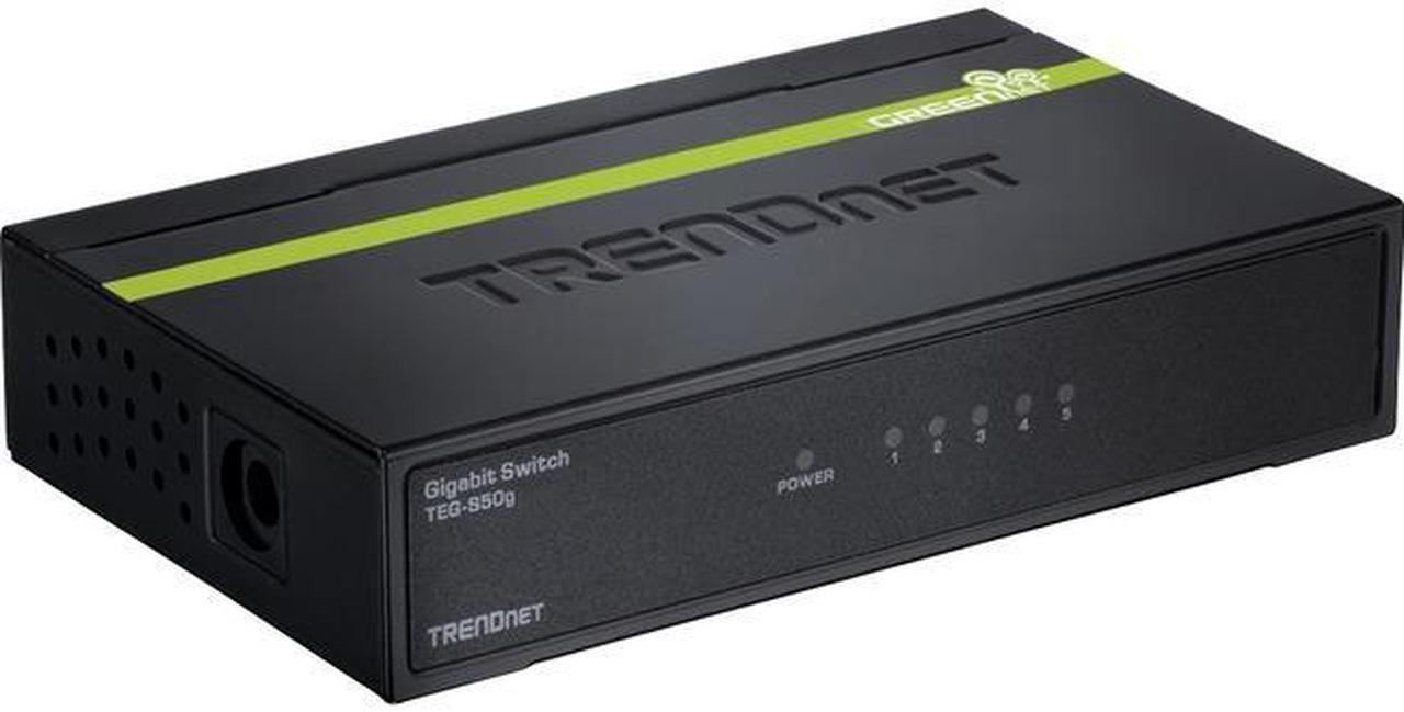 TRENDnet TEG-S50G 5-Port Gigabit GREENnet Ethernet Switch